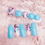 ハンドとフットセット♪デザイン☆アート☆(初回オフ無料)