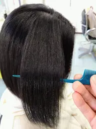 💧汗・湿気対策💧全体ストレート➕️カット➕️トリートメント（高・大学生様にも大人気）
