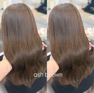 🍓🍼4月限定🍓ブリーチ無し 透明感カラー ＋ 1step トリートメント付❕🍓韓国うる艶髪に⭐️❣️