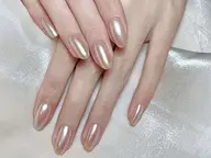 【ハンド】ミラーネイル or オーロラネイル ¥5500