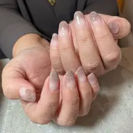 【hand】ラメグラデーション💎（オフ有り）