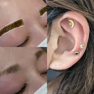 【朝のメイク卒業✨】時短眉＋耳つぼセット（新規¥5,000）