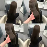 【髪質改善Lv2】カット+ケアカラー+トリートメント