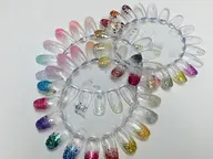 オフなし　ラメグラデーション