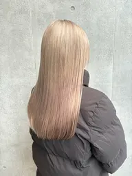 カット➕ブリーチリタッチ➕カラー➕アクアトリートメント🍒/ダブルカラー