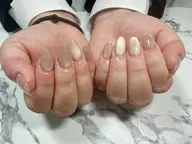 ワンカラーマグネットネイル