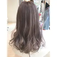 ベージュ系ダブルカラー+Aujuaトリートメント