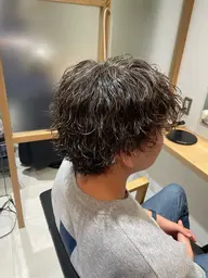 似合わせメンズカット➕特殊パーマ🧑‍🦱