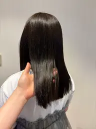 🌸ワンカラー➕カット🌸（パツっとボブ、レイヤー、ショート、ショートボブ）