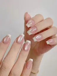 ハンド】マグネットベース+フレンチネイル+ソフトジェルあり