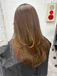 【今人気‼️】ブリーチなしダブルカラー➕カット➕Aujuaトリートメント💫