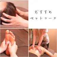 14日限定‼️【欲張りコース】全身アロマリンパマッサージ＋ヘッド顔ツボ＋足つぼ 90分 3850円