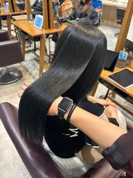 カット+縮毛矯正