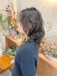 【レディースパーマ】カット＋コスメナチュラルパーマ