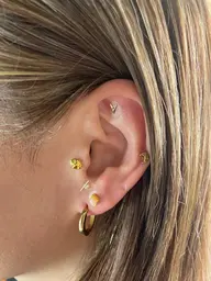 耳ツボイジュエリー　モニター両耳6粒