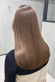 【他店で断られるハイダメージへの縮毛矯正】カット+酸性縮毛矯正＋トリートメント補修