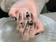 【チップ長さだし】 ワンカラー・ラメグラー/パーツ付け放題初回ジェルオフ無料♡♡