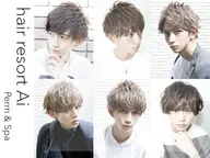 【根元が気になったらすぐに‼️】🔥メンズカット＋リタッチカラー🔥/白髪染めも可