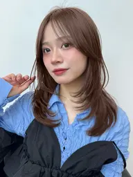 【 🌈4月限定🌈】 ブリーチ無し透明感or暖色カラー🎀+髪質改善トリートメント✨️︎︎+marbb付き🫧