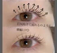 メーテルラッシュリフト（目尻に向けて緩やかに✨️）
