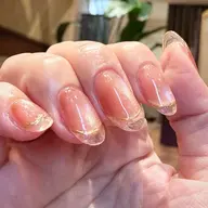 【長さ出し】フルチップ+ワンカラーorラメグラ