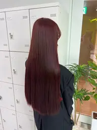 ブリーチなしダブルカラー➕髪質改善トリートメント✨