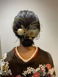 袴着付け+ヘアセット