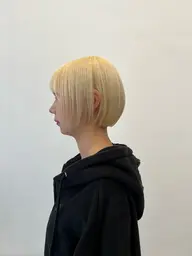 【ハイトーン、透明感欲しい方✨】ブリーチ＋カラー＋ハホニコ３STEPトリートメント