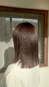 カット＋グレイカラー＋Aujuaトリートメント