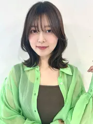 [平日限定]前髪カット＋可愛くスタイリング🎵コテ巻き✨