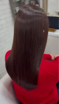 艶オイルカラー＋トリートメント