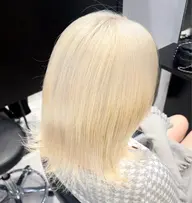 ちぎれを防ぐ!エフェクトブリーチ+カラー✨【¥17600】(ブリーチ一回)