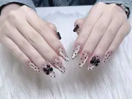 【店人気No.1★】（自爪）持ち込みデザイン（パーツつけ放題）¥7900