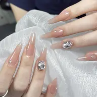 🎀チップスカルプワンカラー/マグネット/ラメグラ➕パーツ2個