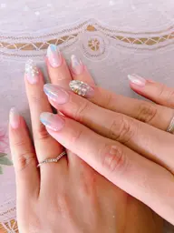 ジェルネイルワンカラー回数券(6回)➕アート1本無料