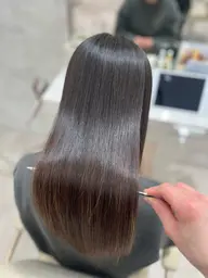 カット＋sins髪質改善ストレート✨