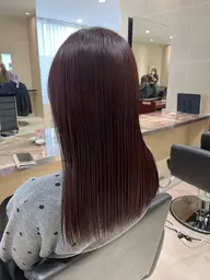 70%オフ！！【*人気No.1】エステカラー＋カット＋髪質改善トリートメント¥7,000