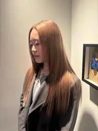 透明感ダブルカラー＋保湿トリートメント🧸⸝⋆*