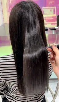 ꒰‎🤍minimo限定価格‎🤍 ꒱縮毛矯正＋カット＋オリジナルトリートメント＋炭酸泉spa🎀