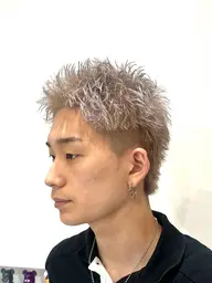 🫧5月限定人気No.5️⃣クーポン🫧メンズカット＋ダブルブリーチ（2回）＋オンカラー