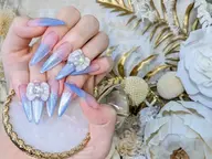 ミニモ新規予約限定◆チップ長さだしマグネットorフラッシュネイル(現金払いのみ)⚠️補足説明を必ずご確認ください