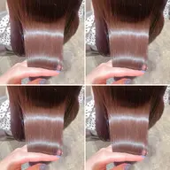 🌸髪質改善ケアカラー＋Aujua3stepトリートメント＋超音波アイロン🌸【髪質改善・ベージュ・オリーブ・ブラウン】