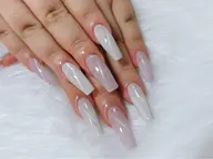 チップ長さだし10本 マグネットネイル💅🧲