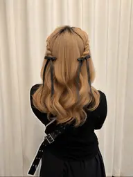 ヘアセット(ハーフツイン💕)
