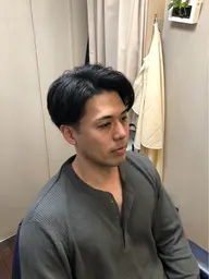 カット＋白髪染め、白髪ぼかし