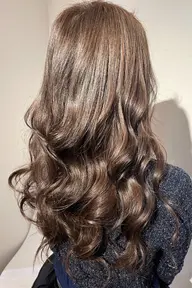 ご新規平日限定【人気No.1】カット+オーガニックカラープレTr(前処理剤)