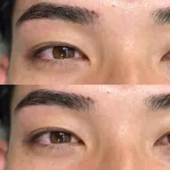 🧸メンズ🧸ブロウラミネーション×眉カット🍀