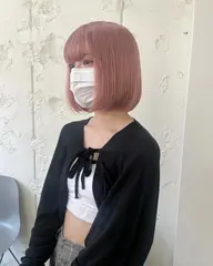 似合わせカット☁️+ダブルカラー🛼＋ダメージ90%カット前処理剤メタルDXトリートメント⭐️