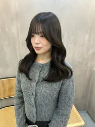 前髪縮毛矯正+前髪カット