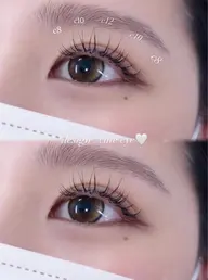 【当日クーポン】　マツエク100本💙